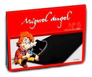 M.A.BLOCK HOJAS N5 NEGRO 712754              TIPO EL NENE