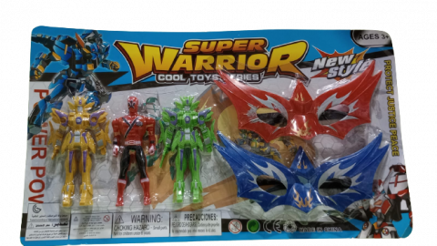 SB.POWER RANGER X3U. + 2 ANTIFAZ E/BL 52603  38X22X3CM