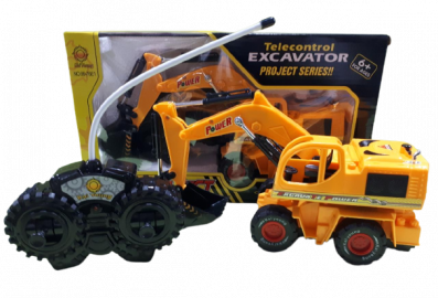 KK MEGA EXCAVADORA 26CM RADIO CONTROL SD22553