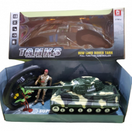 KK TANQUES MILITAR 25CM RADIO CONTROL SD22523E/CAJA + SOLDADOS