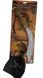 SB.ESPADAS 36CM + GARFIO PIRATAS 50794