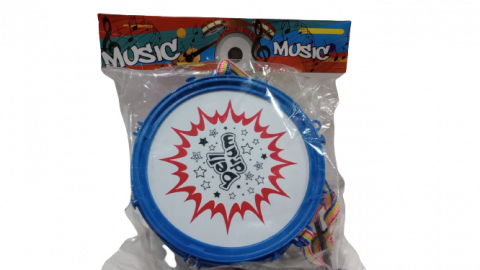SB.BATERIAS MUSICAL 17X17X9CM E/BOL 51039    TAMBORES  REPIQUE