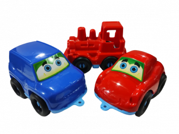 MARA.0203/4/9 LOCOMOTORAS-JEEP-AUTO PORSCHE  PICOLO