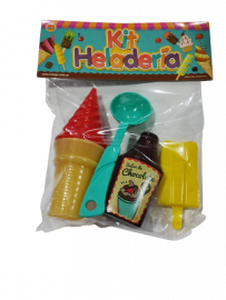 MARA.0216 SET DE HELADERIA X4U E/BOL