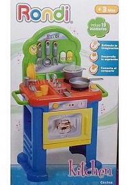 RONDI 3083 COCINAS KITCHEN                   JUEGO CON ACCESORIOS COCINITAS