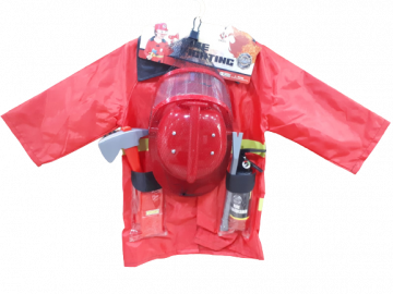 KK DISFRAZ DE BOMBEROS E/BOL SD22569 CASCOS  -MARTILLOS-TELEFONOS-MATAFUEGOS HALLOWEEN