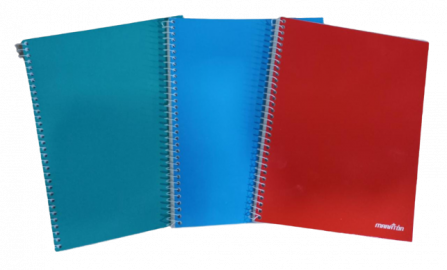 CUADERNOS MARATON X1 100HJ RAYADOS ESPIR     AL 21*27