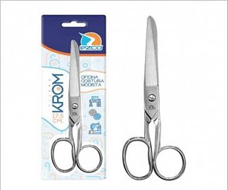 EZCO TIJERAS METALICA ENTERA 390217 17CM KROMCOSTURERA