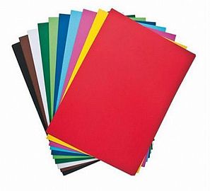 MIL28 CARTULINAS X1U VARIOS COLORES/BLANCO