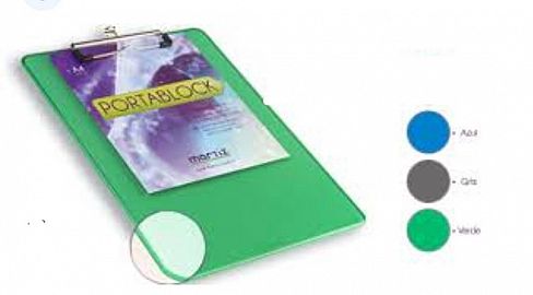 MARTIZ PORTABLOCK ACRILICO OFICIO       MEDIDA 23X37CM