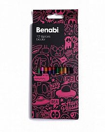 BEN.LAPIZ COLORES X12 BICOLOR BNB-25587      LAPICES