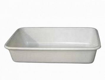 MIS BATEAS G.RECTANGULAR BLANCA 0876 45X11X32PLASTICO