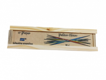 MADERA-PALITOS CHINOS E/CAJA -J24-           17 PALITOS