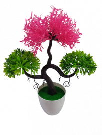 PA.PLANTAS ARTIFICIALES C/MACETAS 26CM BA-52818 ARBOLES ARBOLITOS