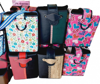 GE.MATEROS 2024 ABIERTO DECORADOS-LISOS      BOLSO PARA MATES CON TIRA