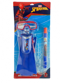 SB.SET DE BUCEO GDE HOMBRE ARAñA 8771        SNORKEL ANTIPARRAS PATA DE RANA