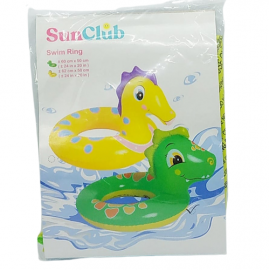 KK SALVAVIDAS ANIMALES 62X50CM 47212         INFLABLES FLOTADORES SUNCLUB