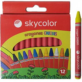 SKY CRAYONES X12 E/CAJA JJ10401-12