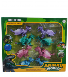 KK DRAGONES/DINOSAURIOS X8U E/CAJA SD21117