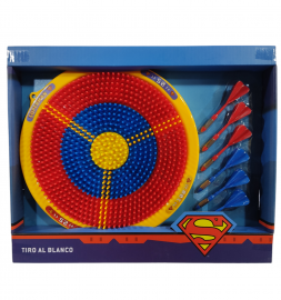 SB.TIRO AL BLANCO SUPERMAN E/CAJA 35X28X4CM 52828