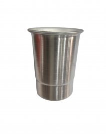 ALE.VASOS 500ML ALUMINIO LISOS ALTO 12,5M DIA9,5CM BASE 7,5CM