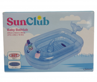 KK BAñERAS/PILETA INFLABLES 95X62X48CM  51024 TIBURON