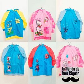 J.PILOTOS DE LLUVIA INFANTIL CAPAS A-189-30  TALLES M(42CM)-L(45CM)-XL(48CM) SISA