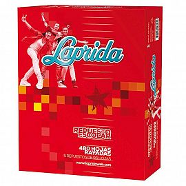 REPUESTOS LAPRIDA N3 X480 HJS RAYADO 90GRS HOJAS