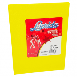 CUADERNOS LAP.R 16X21CM 50H.AMARILLO RAYADO ARAñA