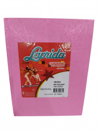 CUADERNOS LAP.R 16X21CM 50H.ROSA RAYADO ARAñA