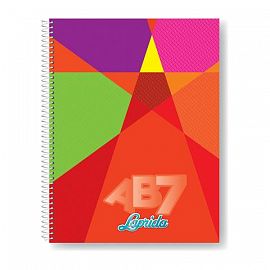 CUADERNOS LAP.AB7 21X27CM T/DURA CUADRICULADO A4 ESPIRALADO LAPRIDA