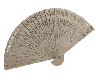 KK ABANICO DE MADERA NS358790