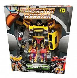 KK TRANSFORMER GDE E/CAJA 34X28CM SD4865AUTOS CAMIONES VEHICULOS