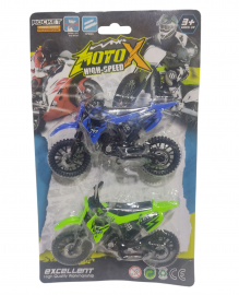 KK MOTOS CROSS X2U E/BL 15X26CM SD22959