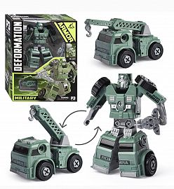 KK TRANSFORMERS MILITAR SD25442 E/CAJA  15X20CM CAMIONES MILITAR