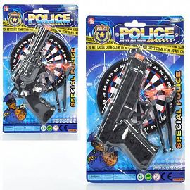 KK PISTOLA LANZA DARDOS SD19752 TIRO AL BLANCO E/BL
