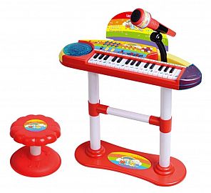 KK PIANOS + MICROFONOS + SILLAS E/CAJA SD22154 INSTRUMENTOS MUSICALES 60X47CM