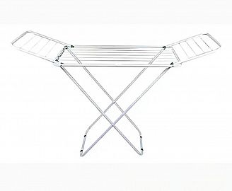 TENDEDEROS TENDER DE HIERRO PIE C/ALAS 8 VARILAS 1.27X44X94CM 020-218