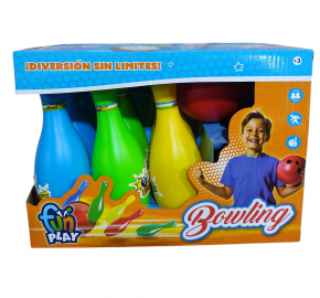 SB.JUEGOS DE BOWLING E/CAJA 56038            31X22X15CM BOLOS