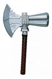 ASGARD HACHA THOR GRANDE PLASTICO-101-       LARGO:40CM ANCHO:20CM HACHAS