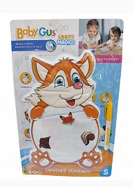 SB.AGUA MAGICA ZORRO BABYGUS E/BL 32X20CM 55041 PIZARRAS