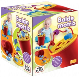 NEW PLAST 20170 BALDE MOTRIZ                 JUEGOS DIDACTICO ENCASTRE MOTRICIDAD
