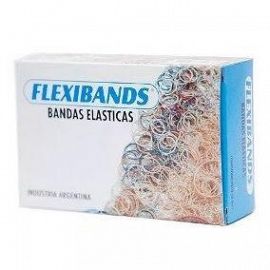 BANDAS ELASTICAS 500 GRS E/CAJA FLEXIBANDS   BANDITAS GOMITAS