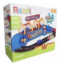 RONDI 3053 CAR WASH (60X39X20CM)             JUEGOS CON ACCESORIOS LAVADEROS AUTOS