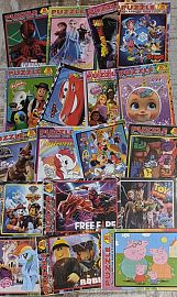 MAXI.PUZZLE 16 PIEZA TERMOSELLADOS 17X24     ROMPECABEZAS MOTIVO TV GRAN SURTIDO