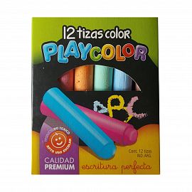 PLAYCOLOR TIZAS X 12 COLOR-2110-