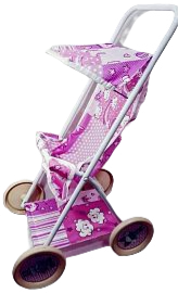 TRAD.SILLA BERLINA DE PASEO C/TECHITO STANDARP/BEBOTE BEBE ART.2801 COCHECITO