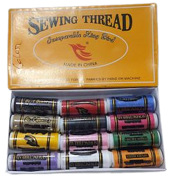 RENA.HILOS DE COSER X 12 COLOR 400 YDS       EN CAJA